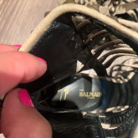 NWOB Giuseppe Zanotti x Balmain strappy sandals. - Picture 4 of 6